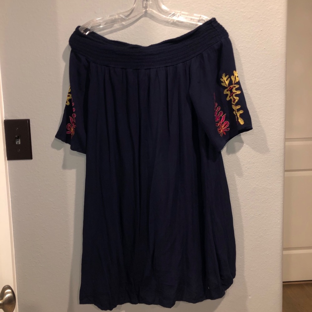 Off the shoulder dress